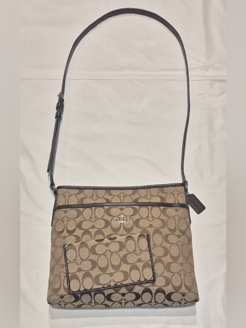 Coach Signature C File/Crossbody Bag - Like New
